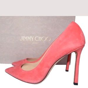 Georgous Flamingo Pink Jimmy Choo Romy